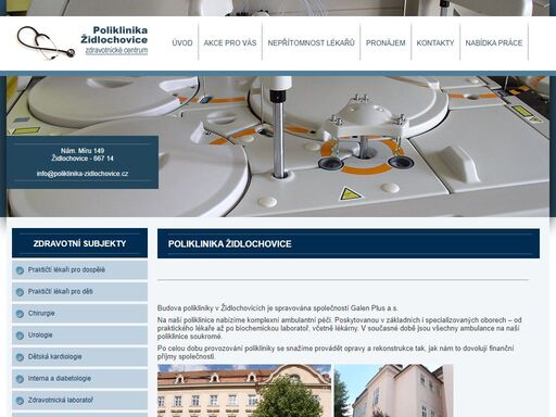 poliklinika židlochovice - zdravotnické centrum židlochovice