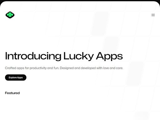 mobile apps crafted with passion for productivity and fun.
