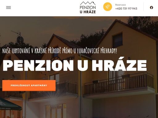rodinný penzion se nachází v těsné blízkosti luhačovické přehrady, zkratkou přes les je to do luhačovic méně než 20 minut pěší chůzí.
