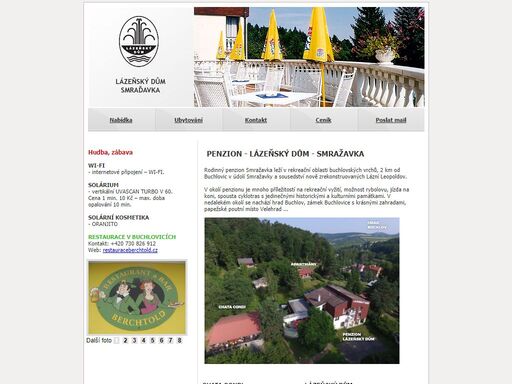 smradavka.cz :: ubytov?n? smra?avka, buchlovice