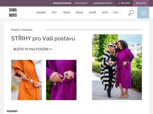 zamiluj si své křivky. značka gabanovo navrhuje a šije oblečení na míru se zaměřením na plus velikosti od 44.
jedná se o originální kousky pro „velkoprsé“ dívky, ženy, které chtějí vypadat jedinečně a cítit se sebevědomě. objevte sílu, kterou dokáže správně padnoucí oblečení přinést do vašeho života.