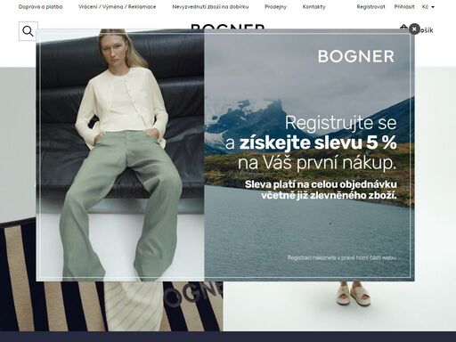 dámská, pánská i dětská móda bogner