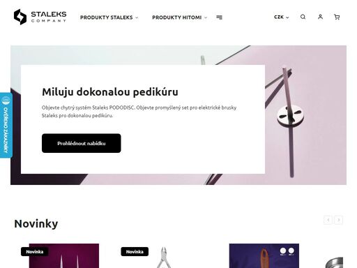 nejlepší nástroje na manikúru a pedikúru na trhu. aisi 420 nerezová ocel, více-fázové ruční broušení, dokonalý chod, brutální výdrž. dopřejte si kvalitu. zažijte staleks.
