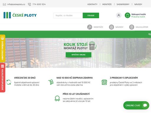 české ploty ?? | ? největší výběr oplocení |? přehledný e-shop |? 3 prodejny |? velký showroom |? doprava až na váš pozemek |? vše za férovou cenu