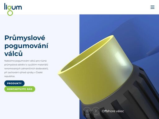 nabízíme pogumování válců pro různá průmyslová odvětví s využitím materiálů renomovaných zahraničních dodavatelů, při zachování výhod výroby v české republice.