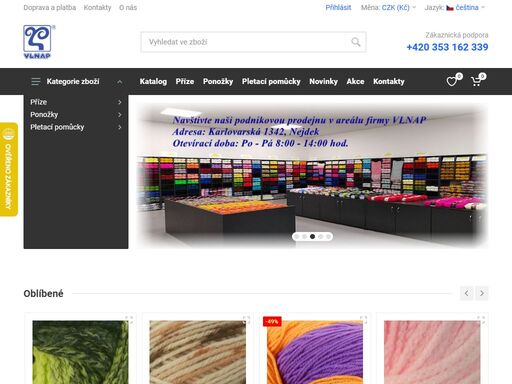 e-shop vlnap a.s. nejdek