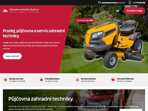 prodej, servis, bazar a půjčovna zahradní techniky, prodej, servis, bazar a půjčovna zahradní techniky, prodej, servis, bazar a půjčovna zahradní techniky.