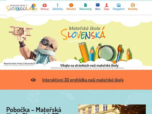 vítejte na stránkách mateřské školy, praha 2, slovenská 27, příspěvkové organizace městské části praha 2.