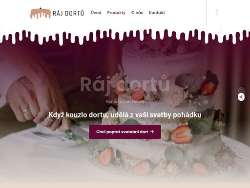specializujeme se na narozeninové dorty, svatební dorty, moderní dezerty, makronky a cheesecaky – ať už pro jednotlivce, nebo pro restaurace, bistra či kavárny.