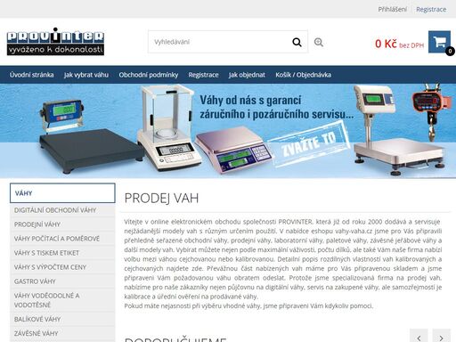kvalitní obchodní váhy, paletové váhy nebo i váhy s tiskem etiket a další druhy vah najdete na našem eshopu vahy-vaha.cz. záruční i pozáruční servis na všechny zakoupené váhy. odborné poradenství při výběru každé váhy. nakupujte u odborníků váhy s garancí
