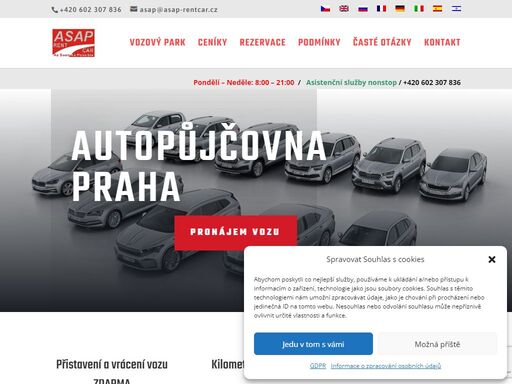 autopůjčovna praha, půjčovna aut - asap rent car, s.r.o. služby na skvělé úrovni.