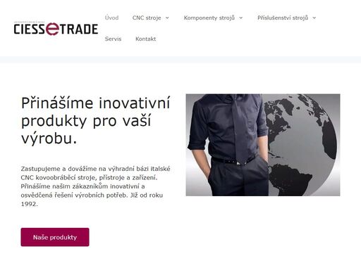 zastupujeme a dovážíme na výhradní bázi italské cnc kovoobráběcí stroje, přístroje a zařízení.