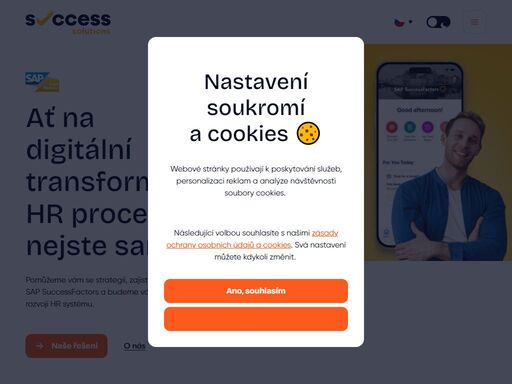 pomůžeme se strategickým rozvojem hr, zajistíme hladkou implementaci sap successfactors i jeho údržbu a dlouhodobý rozvoj.