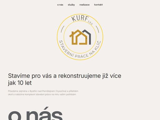 stavíme pro vás již více než 10 let?! nabízíme komplexní stavební práce nejen v bystřici nad pernštejnem a okolí.