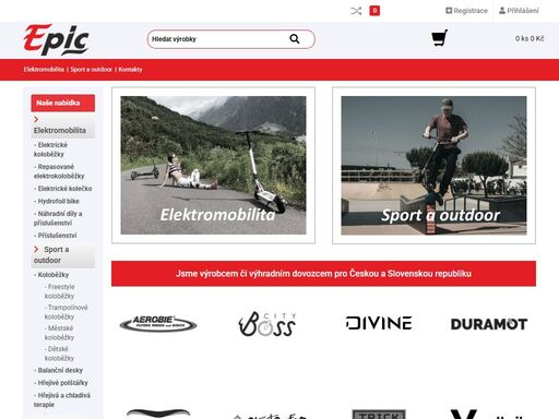 epic velkoobchod sportovními potřebami značky street surfing
