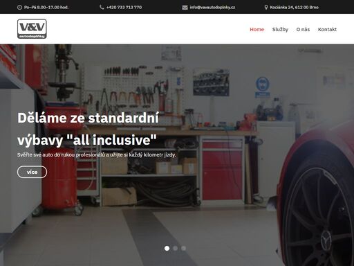 vav autodoplňky - tým profesionálů, který už 27 let zdokonaluje vaše auta.