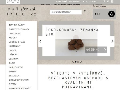 pytlíkov je zásobování místních lidí do vlastních nádob, skleniček a dóz.