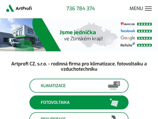 instalujeme klimatizace a fotovoltaické elektrárny ve městech zlín, uherské hradiště, uherský brod, veselí nad moravou, otrokovice a v celém zlínském a jihomoravském kraji. do bytů, kanceláří.
