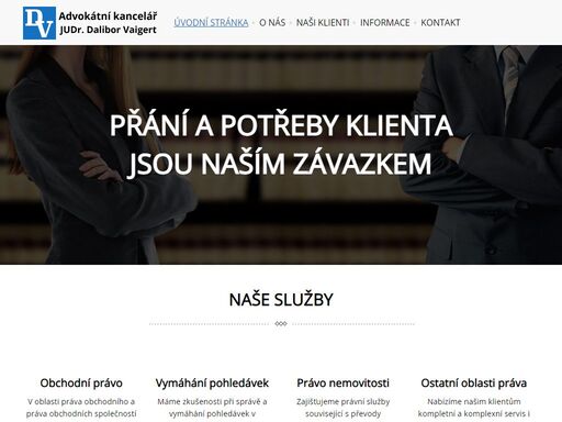 advokátní kancelář brno - judr. dalibor vaigert. poskytujeme veškeré advokátní služeby.