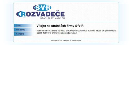 svr - rozvaděče stanislav vagner, výroba relektrických rozvaděčů nn do 2500 a