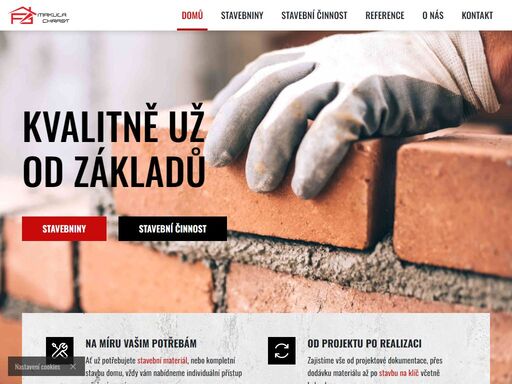 stavebniny a stavební firma makula chrast (pardubický kraj). prodej stavebních materiálů, domy na klíč, rekonstrukce a další.