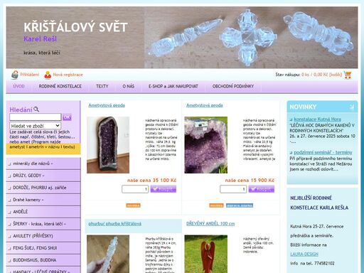 při výběru léčivých kamenů a šperků se specializujeme na neobvyklé zboží. u kamenů se zaměřujeme na zboží větších rozměrů, které mají silnější působení. jsme schopni zajistit i zboží, které není v nabídce.