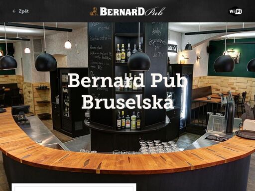 restaurace bernardpub bruselská, vás zve na dobré posezení u dobrého jídla a kvalitního piva bernard.
