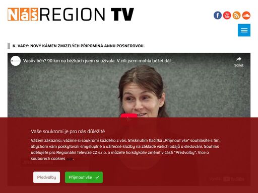 regionální televize - čerstvé zprávy ze všech regionů