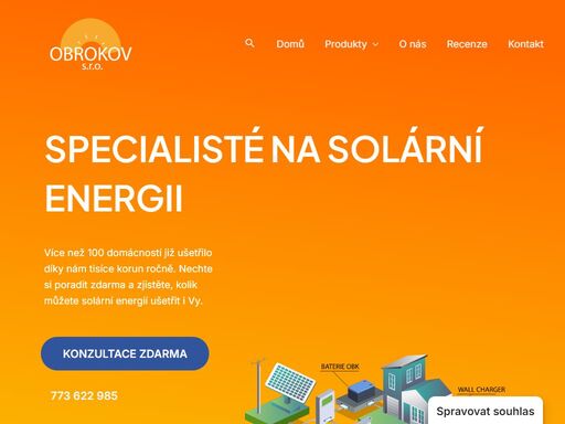 získejte perfektně navržený solární systém obrokov s.r.o. a snížíte náklady na energie. nabízíme solární panely, baterie a chytrou domácnost k solárním panelům, které zefektivní vaše bydlení.
