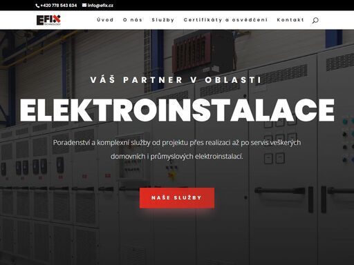 nabízíme montáž elektroinstalací v nejvyšší kvalitě včetně dodávky projektu, materiálu, technologií, příslušných revizí a nasledného servisu.