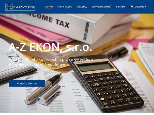 a-z ekon s.r.o. - vedení účetnictví, zpracovávání podnikatelských záměrů, poradenství v oblasti podnikání.