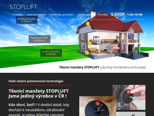 těsnící manžety stopluft - www.stopluft.cz