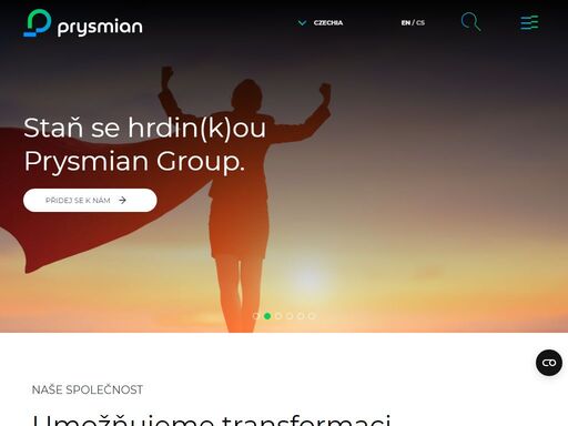 vítejte v prysmian: světové jedničce ve výrobě kabelů, řešení pro energetiku a telekomunikačních systémů. zjistěte více!