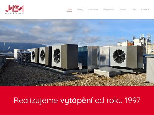 realizujeme vytápění od roku 1997