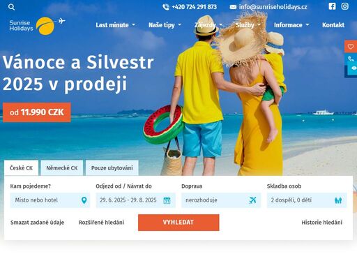 www.sunriseholidays.cz