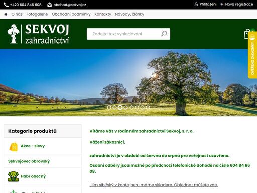 prodej okrasných dřevin, soliterních stromů, údržba a realizace zahrad, výsadby okrasných dřevin. prodej sazenic - habr obecný, buk lesní, thuje, jilm sibiřský, ptačí zob, thuja smaragd, buxus, sekvojovec, japonský topol 