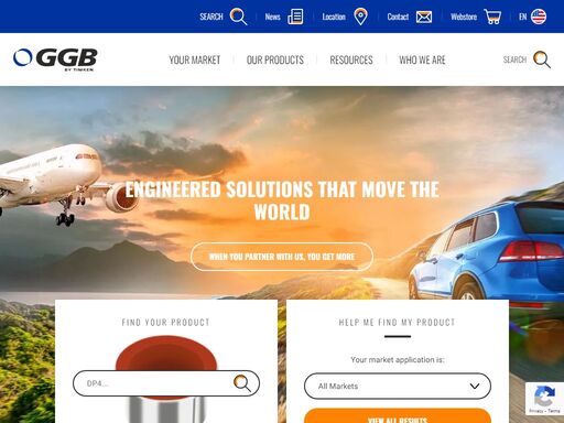 design partners in reliable tribology, ggb offers surface engineering expertise to the world in motion for plain bearings and self-lubricating bushings.