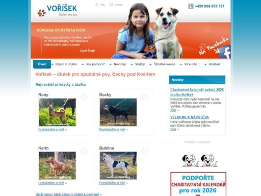 útulek pro psy v čechách pod kosířem. poblíž měst prostějov a olomouc.
