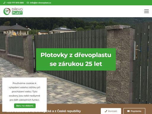 dřevoplastové (wpc) plotovky, terasová prkna a obklady nejvyšší kvality přímo od výrobce. vyrábíme v čr a vyvíjíme dřevoplast přes 20 let.