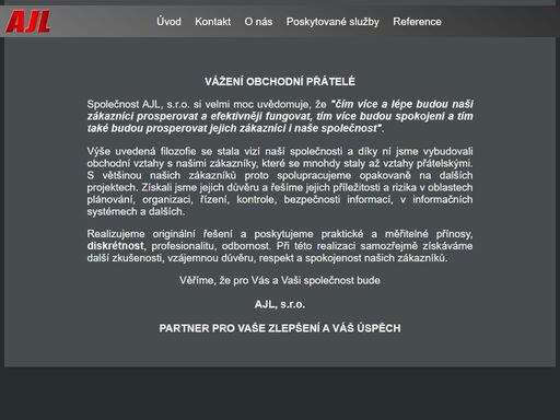 ajl partner pro vaše zlepšení a váš úspěch