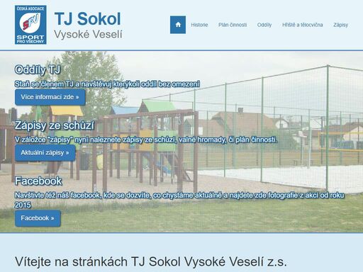 tj sokol vysoké veselí