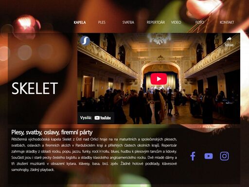 kapela na ples, svatbu, firemní akci, pardubice - hradec králové - olomouc, východní čechy východočeská hudební skupina z ústí nad orlicí púsobí hlavně v pardubickém a královéhradeckém kraji