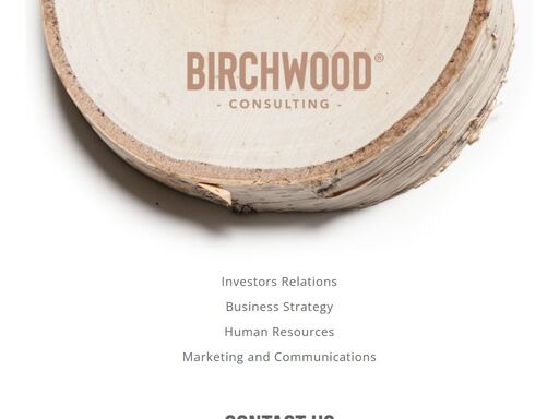 investors relations, business strategy, human resources, marketing and communications