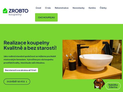 realizace koupelny kvalitně a bez starostí! jsme rodinná stavební firma, která umí poctivé řemeslo. ostrava, frýdek místek