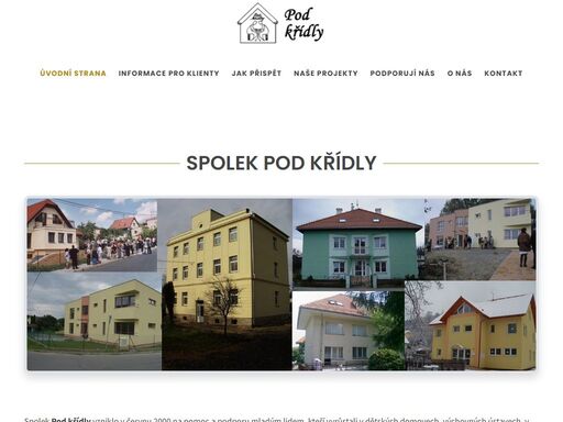 na této straně se dozvíte na, co se spolek pod křídly zaměřuje a co realizujeme. dále poděkování sponzorům a podporovatelům.