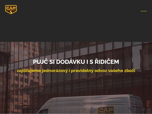 zajišťujeme jednorázový i pravidelný odvoz vašeho zboží