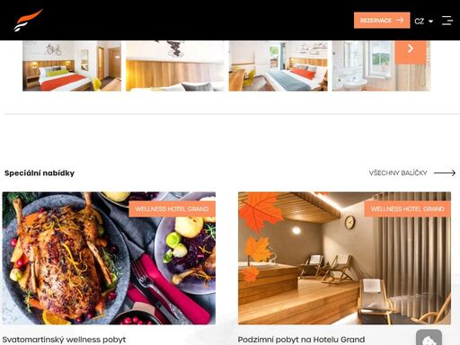 hotel grand je malebný wellness hotel v centru špindlerova mlýna. ubytovat se můžete v originálně vybavených pokojích či apartmánech.