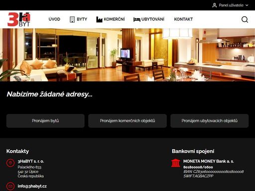 3habyt je obchodní, realitní a developerská společnost.