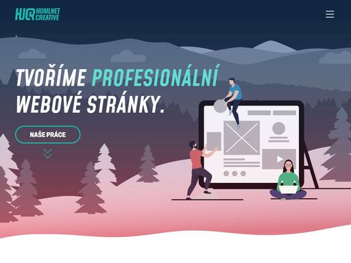 tvoříme moderní a profesionální webové stránky na míru.