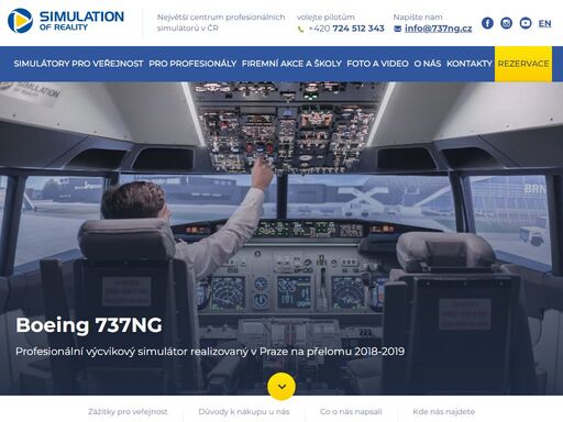 největší centrum profesionálních simulátorů v čr. nabízíme zážitky na 8 simulátorech včetně boeingu 737, airbusu a320, stíhačky f16, formule f1 nebo rallye speciálu.